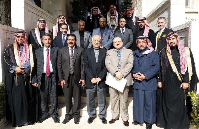 رئيس الديوان الملكي يلتقي وفدا من محافظة معان