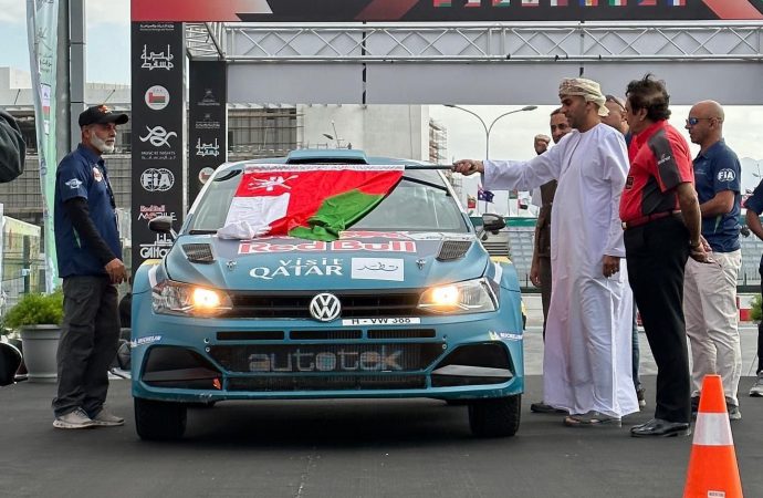 إفتتاح رالي عمان الدولي أولى جولات بطولة الشرق الأوسط للراليات