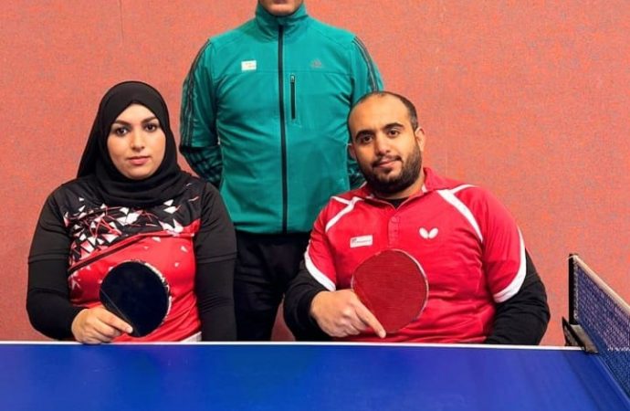 المنتخب البارالمبي لكرة الطاولة يشارك في بطولة إيطاليا الدولية