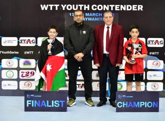 الزعبي يحرز المركز الثاني في بطولة العراق الدولية بكرة الطاولة