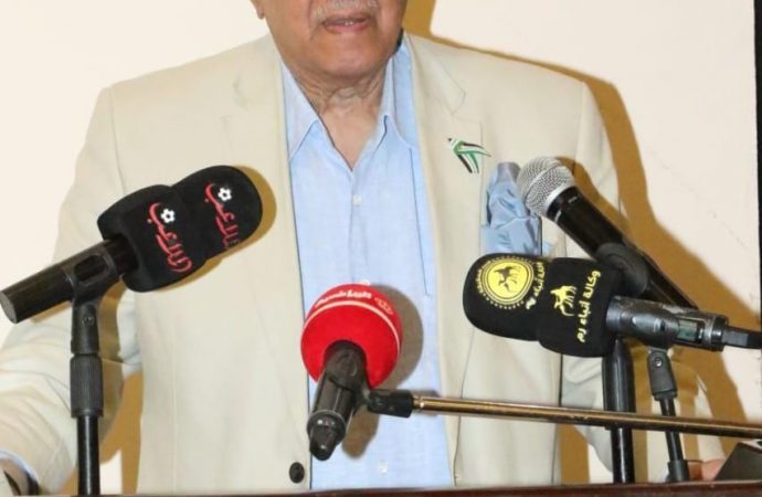 الشريف فواز شرف يرعى حفل نكريم رواد الرياضة العربية