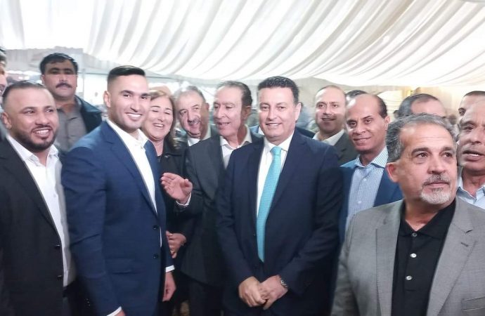 رئيس مجلس النواب على مائدة الدكتور محمد عامر الركيبات في مادبا