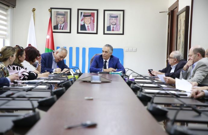 وزير السياحة يلتقي رئيسة وأعضاء الجمعية الأردنية للسياحة الوافدة