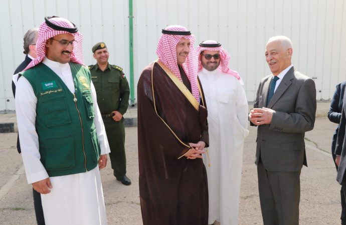 تدشين هدية خادم الحرمين الشريفين من التمور للأردن