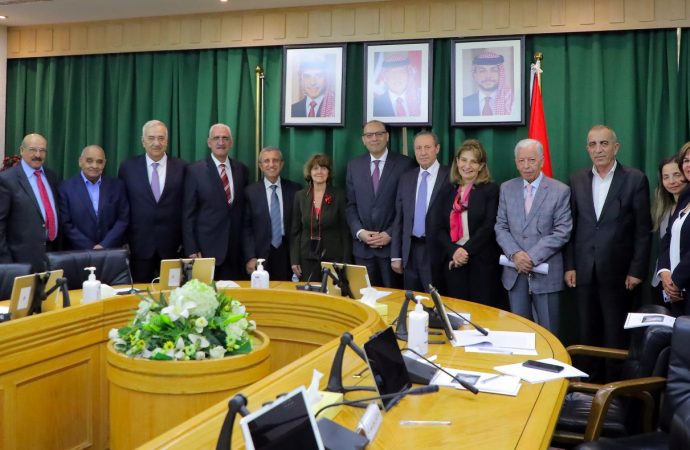 الأخوة الأردنية المصرية في الأعيان تبحث والسفير المصري العلاقات الثنائية