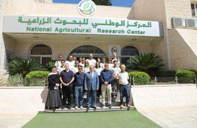 وفد جمعية البرازيل التعاونية  يزور الوطني للبحوث الزراعية