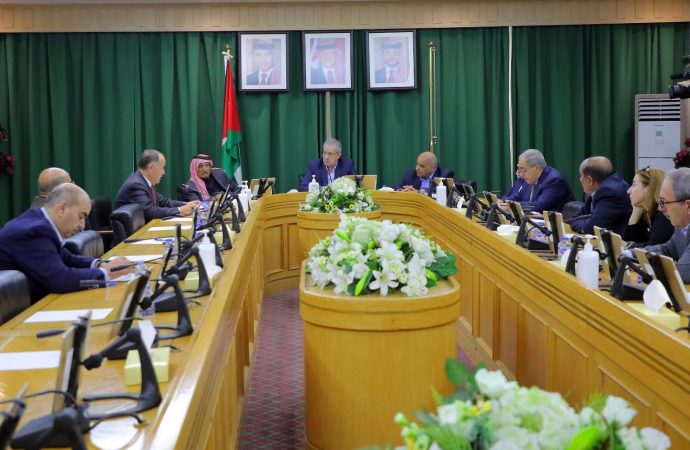لجنة الزراعة والمياه في الأعيان تطلع على الاستراتيجية الوطنية للمياه