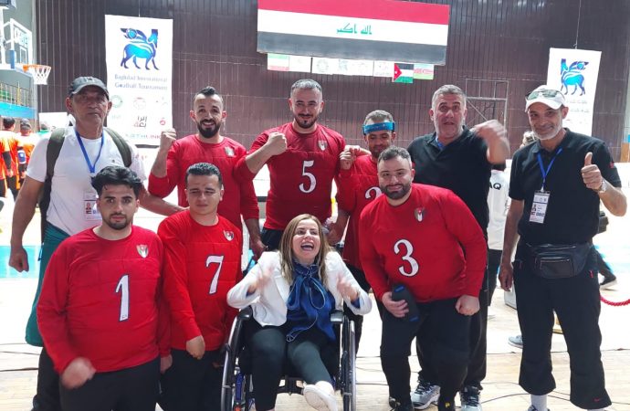 منتخب كرة الهدف يستهل مشواره في بطولة بغداد الدولية بفوز مثير على إيران