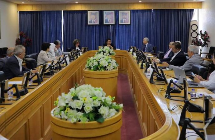 لجنة المرأة في الأعيان تبحث المشاركة النسائية في العمل الحزبي