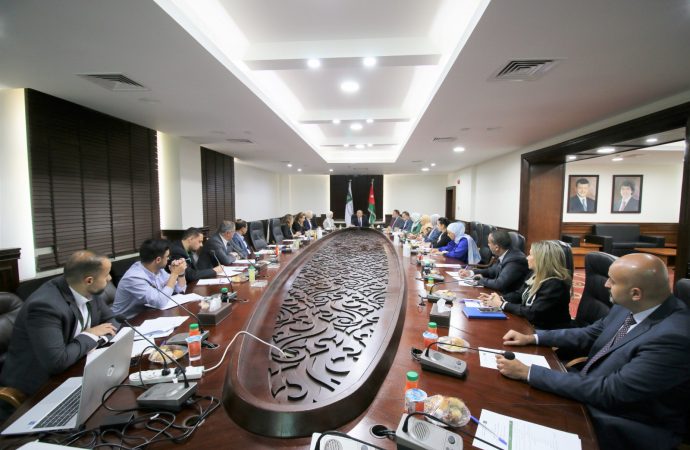 اجتماع الفريق الفني حول “العمل اللائق” للاستراتيجية الوطنية للحماية الاجتماعية