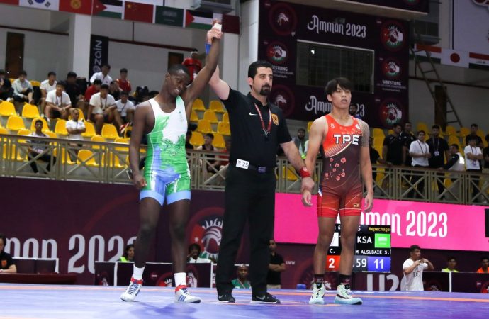 متخبات ايران واوزبكستان وكازخستان تسيطر على القاب المصارعة الرومانية الاسيوية