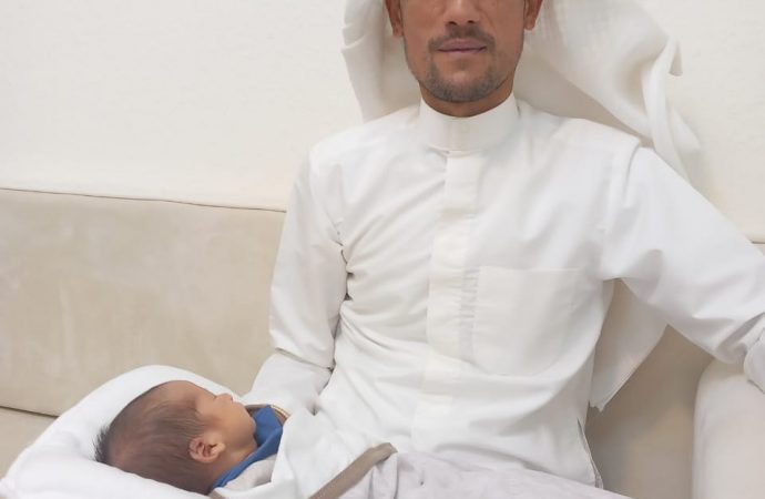 عبدالحليم القداح ، مبارك قدوم المولود الجديد محمد