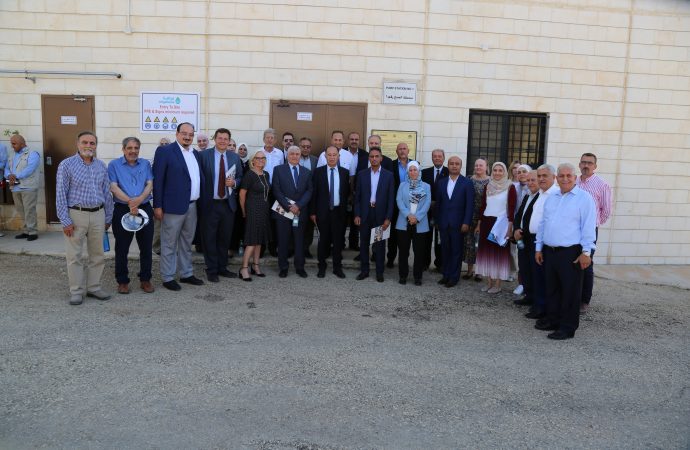 وزارة المياه والحكومة الأمريكية يدشنان إعادة تأهيل محطة الزارة ماعين