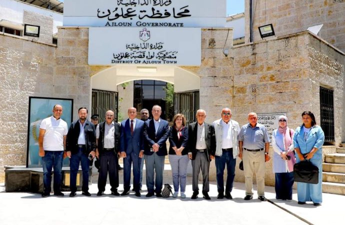 سياحة الأعيان تطلع على الواقع السياحي والأثري في  عجلون