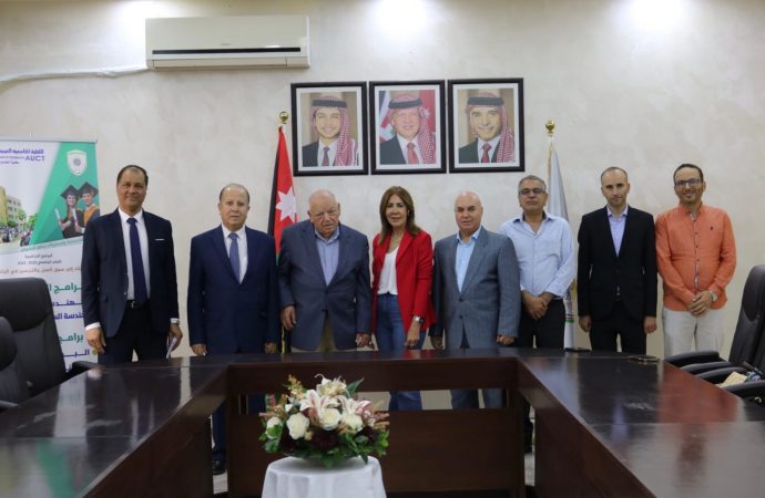 زيارة لقدامى خريجين الكلية الجامعية العربية للتكنولوجيا