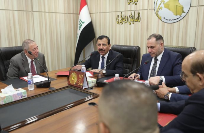 الوفد النيابي الأردني يلتقي نائب رئيس مجلس النواب العراقي وعدة لجان نيابية