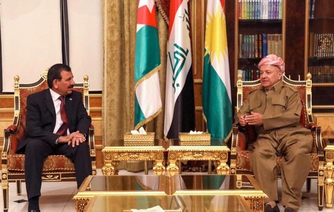 الوفد النيابي يختتم زيارته للعراق بلقاء بارزاني