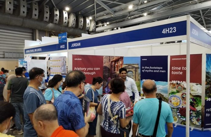 هيئة تنشيط السياحة تختتم مشاركتها في معرض وكلاء السياحة والسفر السنغافورية