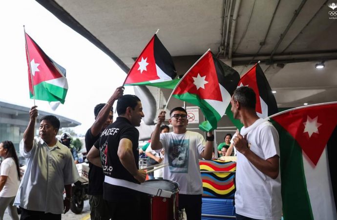 استقبال دافئ لبعثة صقور الأردن في مانيلا.. ومؤتمر صحفي اليوم