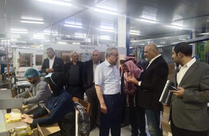 لجنة زراعة الأعيان تزور شركة “جوردينا”