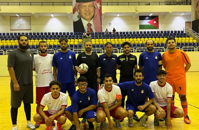 نادي الأمير علي عمان يفوز على سميه في الزرقاء ببطولة الصم بالكرة