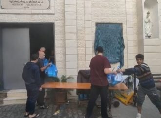 الهيئة الخيرية الهاشمية تقدّم مساعدات ل ٦٢٠ شخصاً محاصراً داخل كنيسة بغزة
