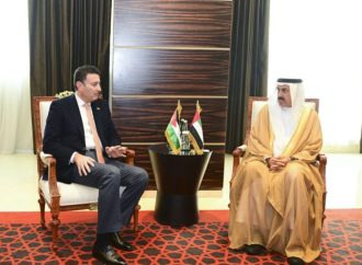 الصفدي وغباش يؤكدان ضرورة توحيد الجهود لوقف الحرب على غزة