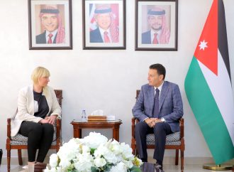 الصفدي والمفوضة الألمانية لحقوق الإنسان  يؤكدان على ضرورة وقف الحرب على غزة