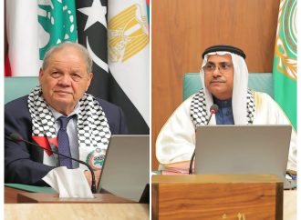 رئيسا البرلمان العربي والوطني الفلسطيني يثمنان جهود الملك في دعم القضية الفلسطينية