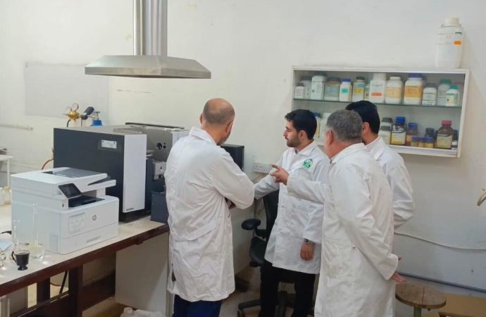 مشروع ال GIZ يزود مديرية مختبرات سلطة وادي الأردن بجهاز الامتصاص الذري