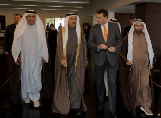 الصفدي يستقبل رئيس المجلس الوطني الاتحادي الإماراتي صقر غباش