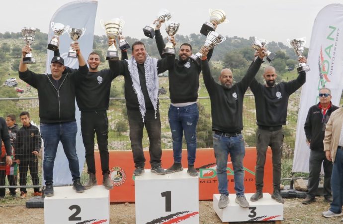 الفلسطيني خبيص بطلا للجولة الأولى من بطولة الاردن لسباقات الدفع الرباعي