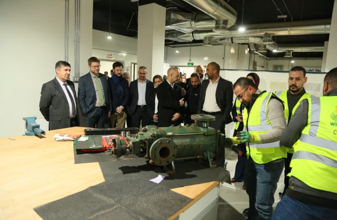 أمين عام المياه وممثل السفارة الألمانية يطلقان فعاليات مسابقة مهارات المياه