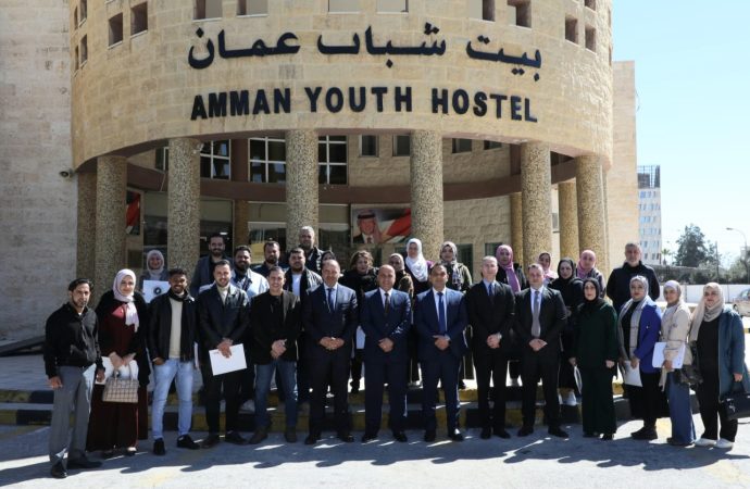 الجبور يرعى ختام  “دورة الأمن والسلم المجتمعي”في بيت شباب عمان