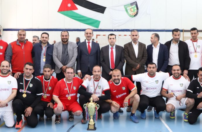 العجلوني يرعى ختام بطولة القائد في البلقاء التطبيقية