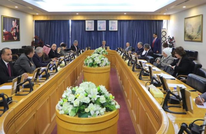 الصداقة الأردنية الفرنسية في الأعيان تبحث مع السفير الفرنسي الأوضاع الراهنة في المنطقة