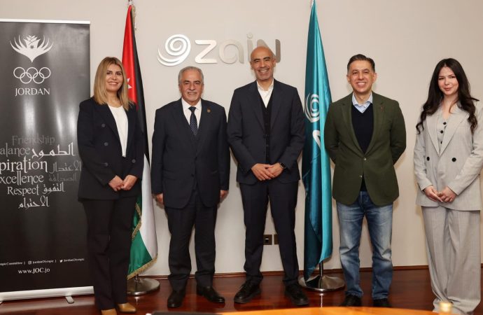 اللجنة الأولمبية الأردنية تُجدد اتفاقية الرعاية مع شركة زين للعام التاسع على التوالي