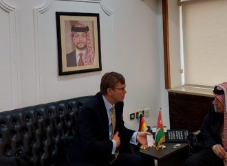 كريشان يلتقي السفير الألماني في عمان