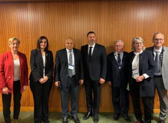 لقاء أردني فرنسي على هامش اجتماعات البرلمان الدولي في جنيف