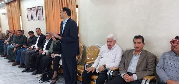 القضاة يبحث مع أولياء أمور طلبة مدارس ماعين ظاهرة تسرب الطلبة