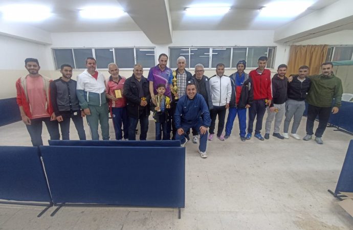 ختام فعاليات بطولة اليرموك الرمضانيه لكرة الطاوله