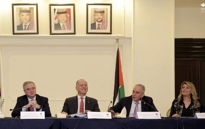 الأمير فيصل بن الحسين يترأس اجتماع الجمعية العامة للجنة الأولمبية الأردنية