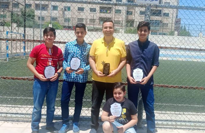 قصبة اربد وصيفاً لدورة الاستقلال بالطاوله.