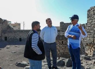القيسي يزور قلعة الأزرق والشجرة المباركة في البقيعاوية