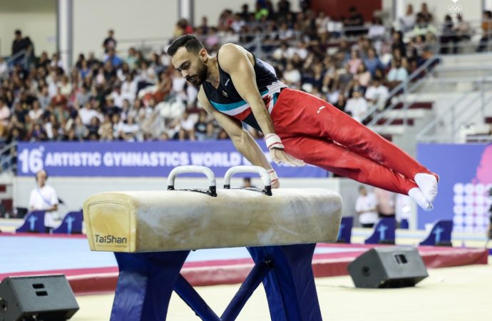 منتخب الجمباز يُشارك في بطولة آسيا بأوزبكستان