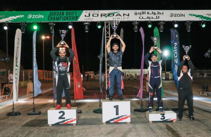 حمادة يظفر بلقب الجولة الثانية من بطولة الأردن لسباقات الدرفت “تاندوم”