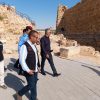 وزير السياحة والآثار يتفقد قلعة الكرك الاثرية