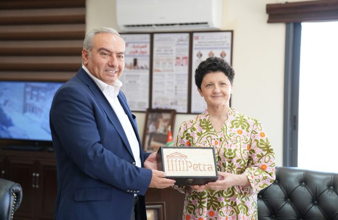 البريزات يستقبل نائب رئيس الوزراء وزيرة الثقافة والرياضة الجورجية