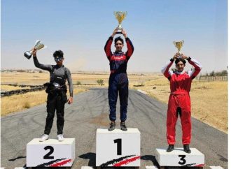 السائق زيد الحمود يفوز بلقب سباق الكارتينغ الثالث
