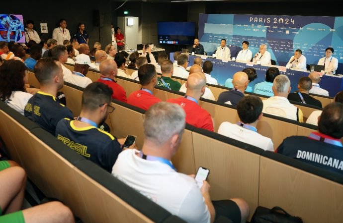 اجراء قرعة منافسات التايكواندو بأولمبياد باريس ٢٠٢٤